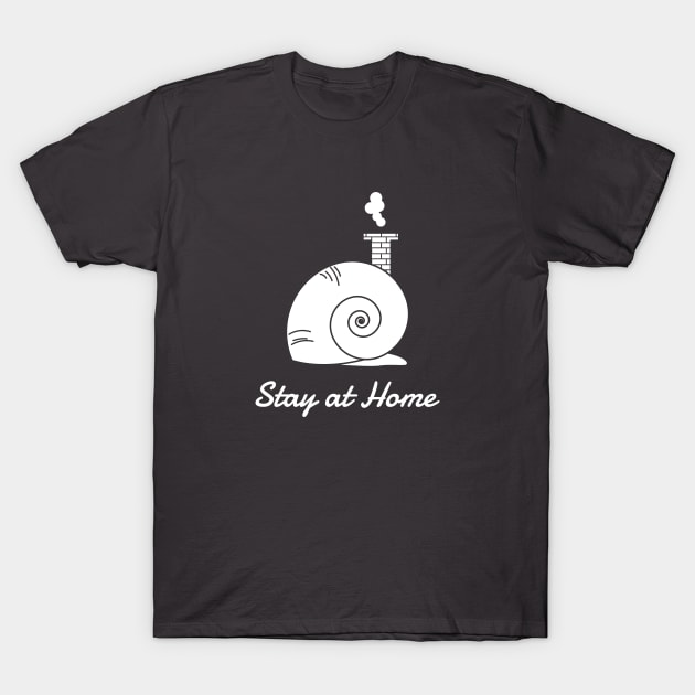 Stay at snail home T-Shirt by Applesix